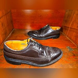 FLORSHEIM KENMOOR IMPERIAL MEN' LONGWING BLK GOODYEAR WELT OXFORD 90160  8½ E